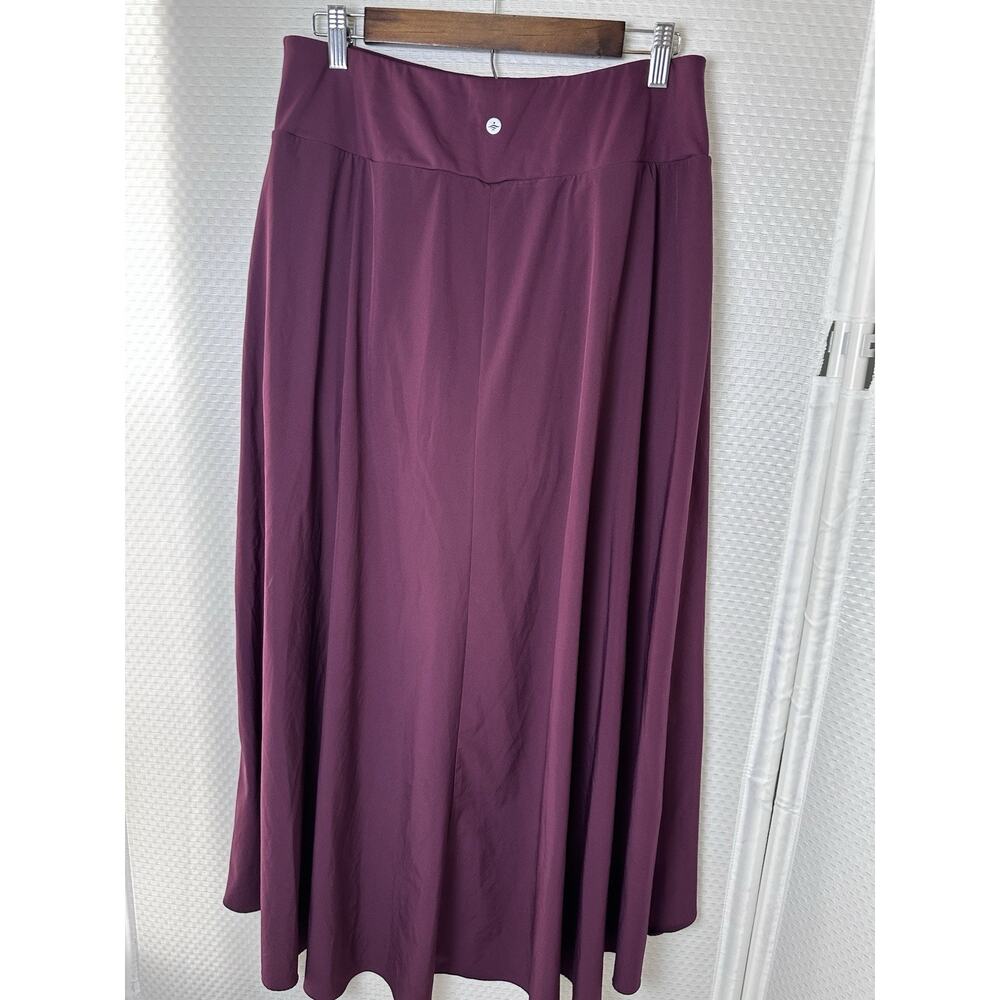Halara Breezeful Skirt Shorts Maroon High Waisted Quick Dry Maxi Large - Picture 6 of 9